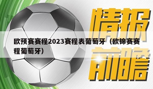 欧预赛赛程2023赛程表葡萄牙（欧锦赛赛程葡萄牙）